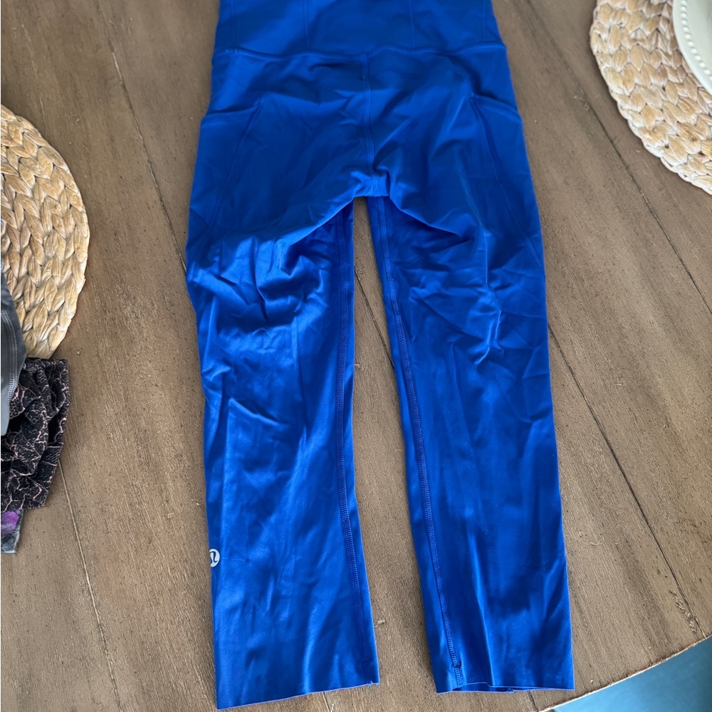 Lululemon Athletica Vibrant Blue Leggings